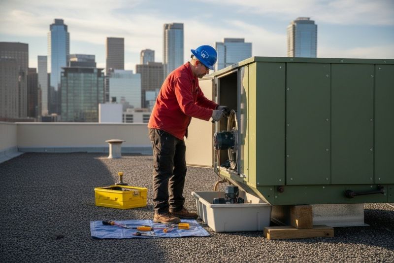 Local Swamp Cooler Repair pros at work